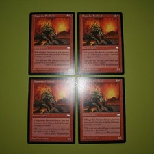 Bogardan Firefiend x4 Weatherlight 4x Playset Magic the Gathering MTG