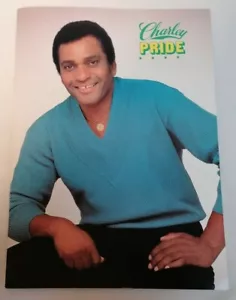 PROGRAMME - Charley Pride *Autographed* Tour 1988 Souvenir Tour Programme - Picture 1 of 4