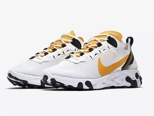 Nike React Element 55 bianche rosse e gialle | AW LAB