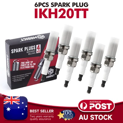 MODIGT IRIDIUM TWIN TIP SPARK PLUGS for BMW 3 SERIES E90 330i 3.0L N52 TT X 6 - image 1 of 4