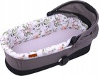 Carrycot cover Double-sided Liner Pushchair Pram Green Glade/Grey
