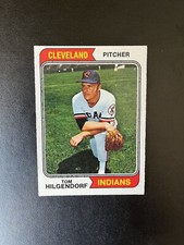 1974 O-PEE-CHEE #13 TOM HILGENDORF CLE INDIANS— SHARP & RARE💥*** (wph)