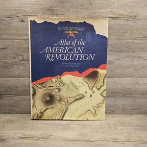 Rand McNally Atlas of the American Revolution Hardcover Book - Picture 1 of 1