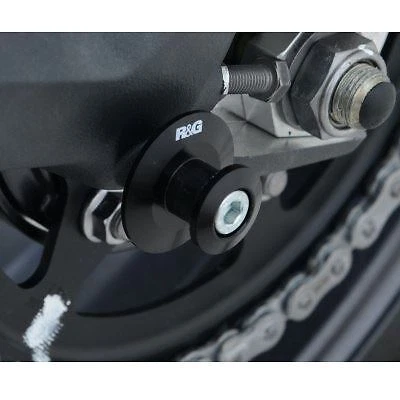 R&G Paddock Stand Bobbin Elevation Black (M8) Triumph Daytona 675 2006 - 2016 - Image 1 of 4