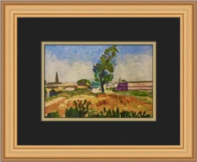 Impressão emoldurada personalizada paisagem Henri Matisse - Imagem 1 de 2