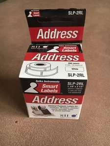 Seiko Instruments etichette indirizzo bianche per stampanti smart label (SLP-2RL) nuove - Foto 1 di 6