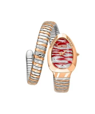 Orologio serpente JUST CAVALLI Serpente avvolgente NUOVO #regali Natale - Immagine 1 di 3