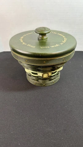 Longaberger 2010 Little Leprechaun Basket Set Complete Cover