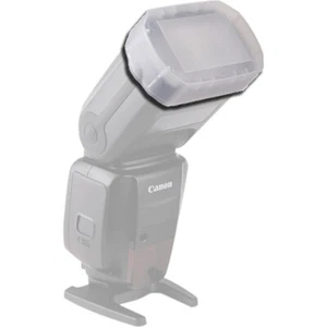 DIFFUSORE BOUNCE FLASH PER ADATTO PER CANON SPEEDLITE 600EX DIFFUSER SOFTBOX - Foto 1 di 2