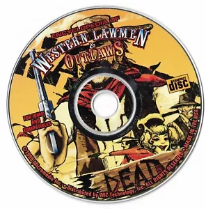 Videojuego de computadora Encyclopedia of Western Lawmen & Outlaws PC CD Rom 1995 - Imagen 1 de 1