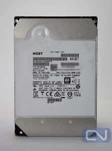 HGST Ultrastar DC HC520 12TB (*11.8TB*) SAS HUH721212AL5201 12Gbs 256MB 3.5" HDD - Afbeelding 1 van 2
