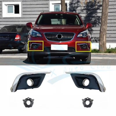 Par de luces antiniebla para parachoques delantero rejilla lámpara kit p para Buick Envision 2016-2018 Foto 1 de 4