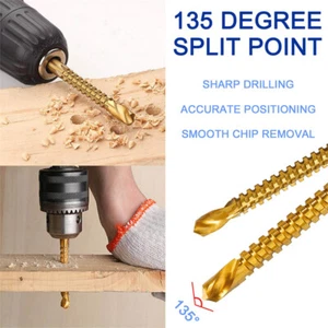 Screw Metric Cutter Power Tools Drill Bit Cutting Drilling Polishing Tools + - Picture 1 of 18