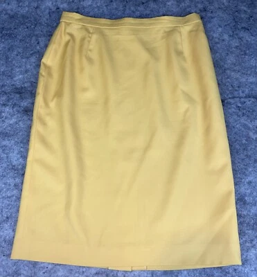 ESCADA by Margaretha Ley Womens Size 8 EU 40 Skirt Wrap Pencil 100% Wool Lined - Image 1 of 4