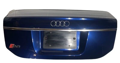 2007-2009 AUDI A6 S6 C6 porta-malas/tampa de convés azul completo SEDAN FABRICANTE DE EQUIPAMENTO ORIGINAL usado - Imagem 1 de 4