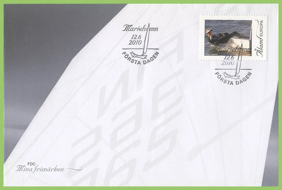 Aland 2010 Sailing First Day Cover - Image 1 of 1