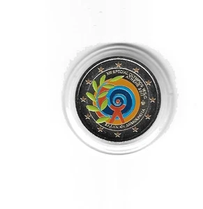 Grecia 2€ Olimpiadas Especiales 2011 moneda coloreada - Imagen 1 de 1