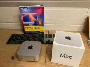 Apple Mac mini m4,256er SSD,wie neu,Restgarantie + Tastatur + Einsteigerbuch  - Bild 1 von 1