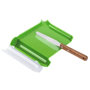 Medritect Vassoio Conteggio Pillole Destro con Spatola (Verde Chiaro - Legno H... - Foto 1 di 7