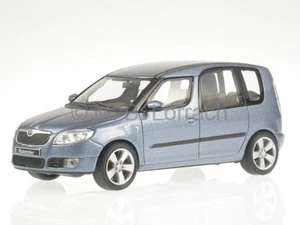 Skoda Roomster satingrey diecast model car 143AB-007CE Abrex 1/43 - Picture 1 of 3