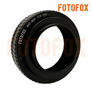 M42 auf M39 verstellbarer Fokussier Helicoid Adapter 12-19mm Makroröhre 12mm-19mm - Bild 1 von 4