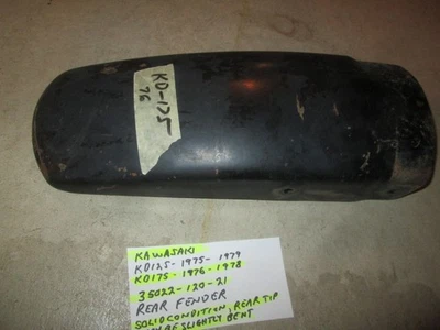 Guardabarros trasero Kawasaki 1975 - 1979 KD125 / 1976 - 1978 KD175 35022-120-21 DECENTE Foto 1 de 4