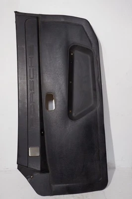 BONITO PANEL PUERTA CONDUCTOR DERECHO NEGRO GUIÓN ORIGINAL PORSCHE 924 924S 944 USADO Foto 1 de 4