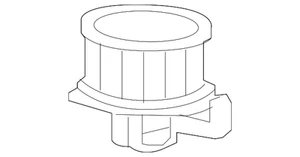 Genuine GM Heating and Air Conditioning Blower Motor with Wheel 89019178 - Picture 1 of 3
