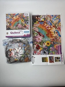 Flug der Kreativität (gesteppte Serie) 1000 Teile Puzzle Meisterteile Nähen - Bild 1 von 6