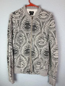Chaqueta Oakley Para Hombre XS Cremallera Completa Patrón Bombardero Ligera Otoño 2009 - Imagen 1 de 12