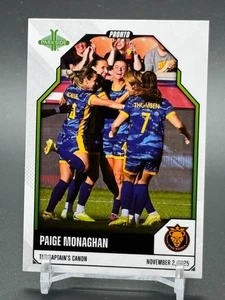 2025 Parkside NWSL Pronto #185 PAIGE MONAGHAN Utah Royals /305 - Picture 1 of 2