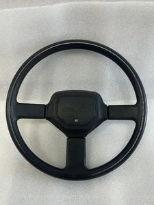 1986 1987 1988 1989 TOYOTA CELICA ST COUPE STEERING WHEEL BLACK - Picture 1 of 8