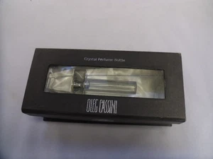 Oleg Cassini Crystal Perfume Bottle - Picture 1 of 16