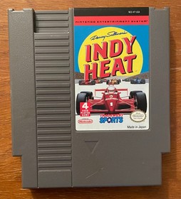 Videogioco Nintendo Danny Sullivan's Indy Heat NES pulito e testato
