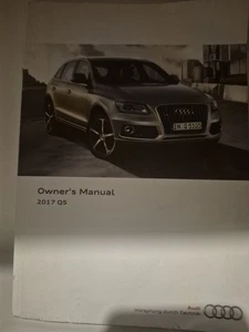 Audi Owner's Manual 2017 Q5 - Picture 1 of 2