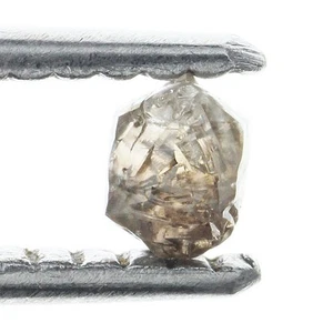 Octahedron Natural Loose Light Brown 0.35 carat 3.49X3.05X2.98MM Rough Diamond - Picture 1 of 2