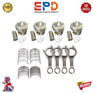 ENGINE BEARINGS,PISTON & CONROD FOR LAND RANGE ROVER EVOQUE 2.0DIESEL 204DTD NEW - Picture 1 of 6