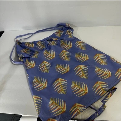 Women’s Size Small USED Patagonia Purple Tankini Swim Top - Image 1 of 4