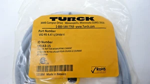 Turck  VB2-RS 4.4T-1/2FKM 4 ID# U0163-15 Cordset - Picture 1 of 4