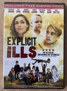 Explicit ILLS (DVD, 2009) Rosario Dawson, Paul Dano, New Sealed - Picture 1 of 1