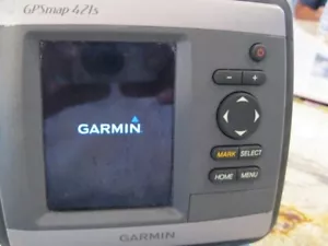 GARMIN GPSMAP 421s SONAR FISHFINDER CHARTPLOTTER GPS NAVIGATION w/COVER - Picture 1 of 6