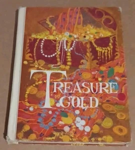 RAR VINTAGE Kinder Lehrbuch SCHATZ GOLD 1968 Lesegerät - Bild 1 von 23