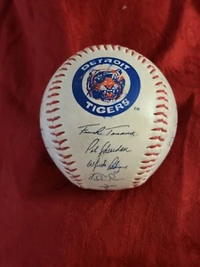 Detroit Tigers Team-signierter Vintage Baseball Coca-Cola *Klassiker* Ende der 1980er  - Bild 1 von 6