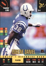 1995 Donruss Red Zone #130 Eugene Daniel DP 