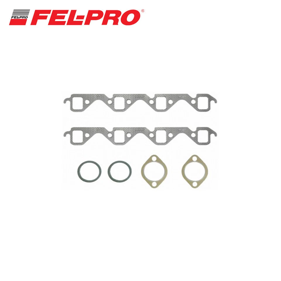 Exhaust Manifold Gasket Set FOR Ford 221 260 289 302 351 Windsor 62-96 MS90000 - Image 1 of 1