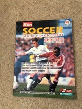 SUN SOCCER 1990/91 STICKER ALBUM, with few stickers in, EXCELLENT CONDITION