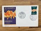 ANDORRA - SPAIN 1972 8p Europa on illustrated addressed FDC. SG 67. Cat £225