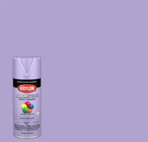 Krylon ColorMaxx 12 Oz. Gloss Spray Paint, Gum Drop Model: K05521007 FREE SHIP - Picture 1 of 6