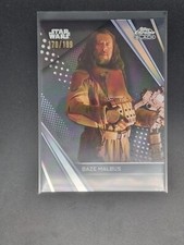 Star Wars Topps Chrome Black 2023 BAZE MALBUS 170/199 Cards
