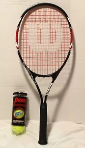 Raqueta de tenis Wilson Fusion XL | Tamaño de cabeza extra grande, con pelota nueva, tenis deportivo - Imagen 1 de 6